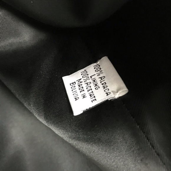 Peruvian Connection Floral Print Blazer Alpaca A7 - Picture 7 of 8